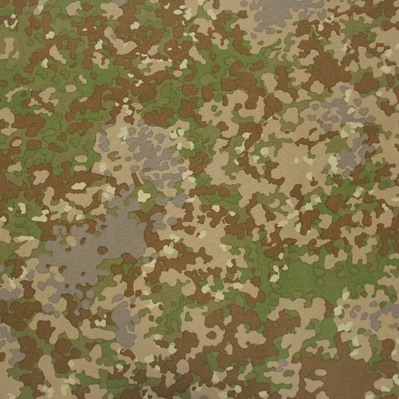 Detalle del patrón camuflaje manchado alemán