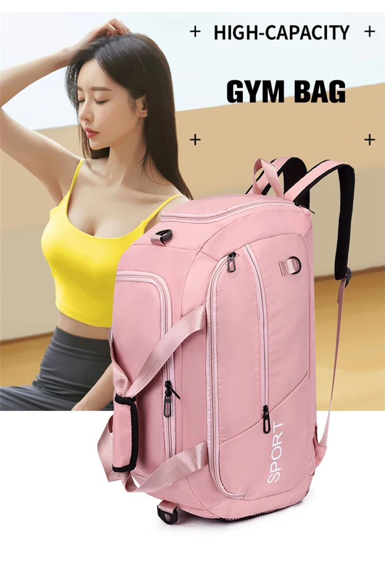 Bolsa de gimnasio Scione - negro