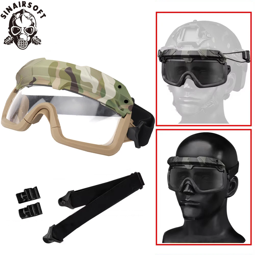 Gafas tácticas airsoft antivaho homologadas protección ocular