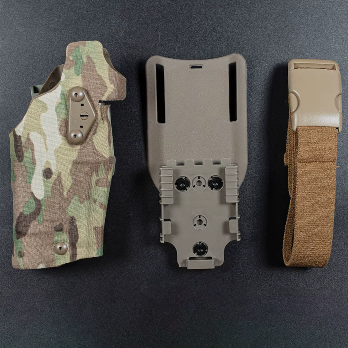 Funda táctica Glock 17 con montaje modular