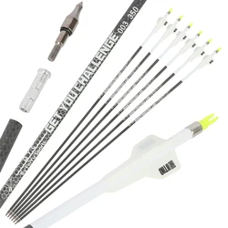 Flechas de carbono para arco recurvo compuesto, tiro preciso