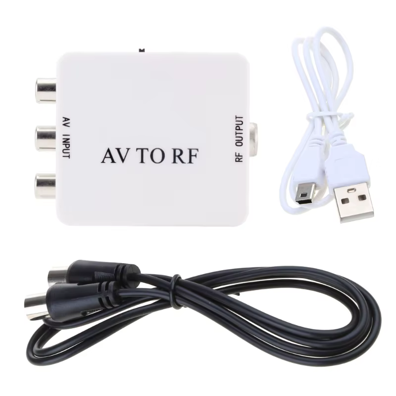 Adaptador RCA a RF para video CVSB - Convertidor 67,25/61,25 MHz K1KF - imagen 3