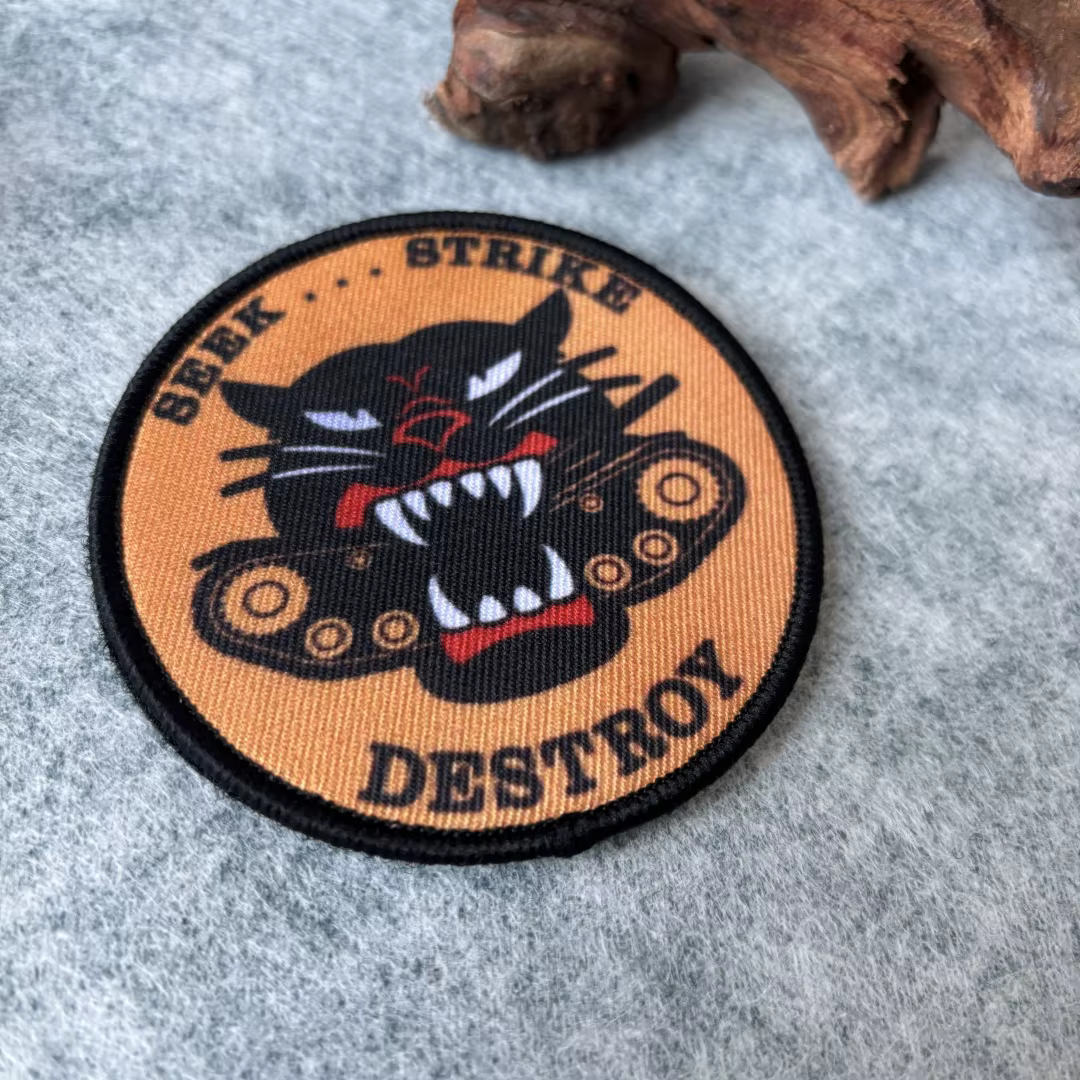 Parche táctico con gancho y bucle Tank Hunter para mochila - imagen 3