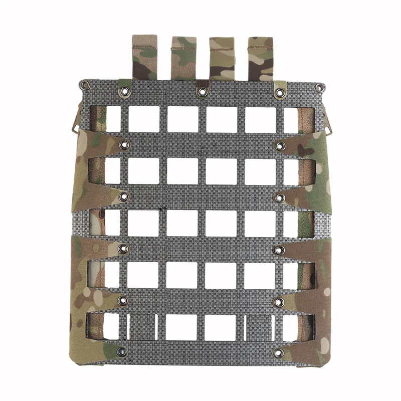 FERRO FCPC V5 Plate Carrier MOLLE con panel trasero y cremallera