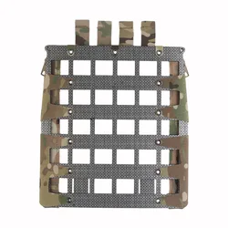 FERRO FCPC V5 Plate Carrier MOLLE con panel trasero y cremallera