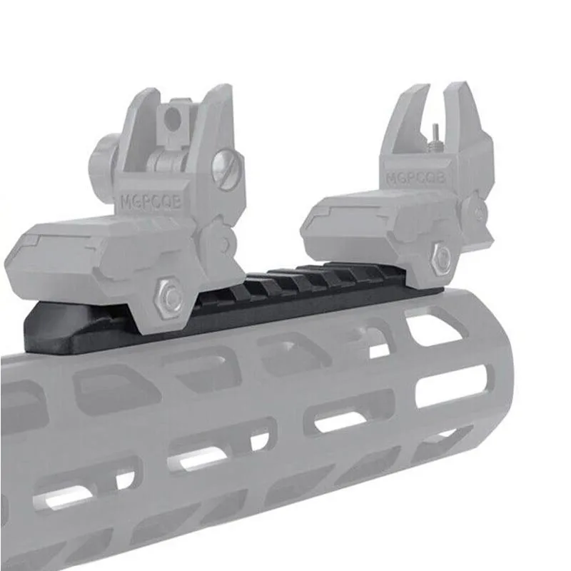 MOE Tacitical riel Picatinny M-Lok KeyMod de polímero Airsoft - imagen 3