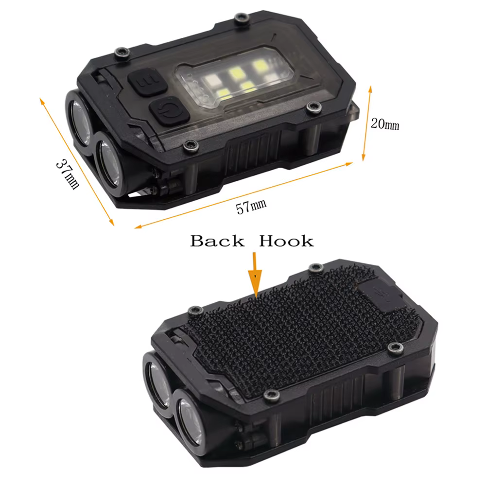 Linterna táctica EDC mini – LED portátil para camping y senderismo - imagen 5