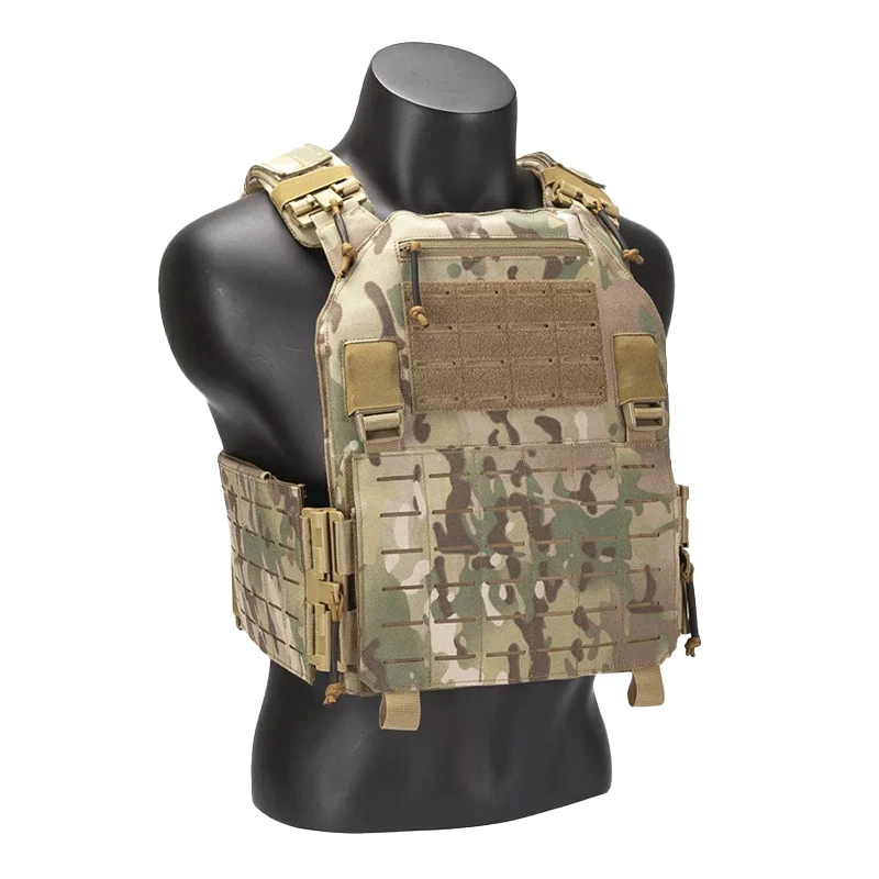 Chaleco táctico portaplaca de nailon ajustable MODULAR airsoft - imagen 4