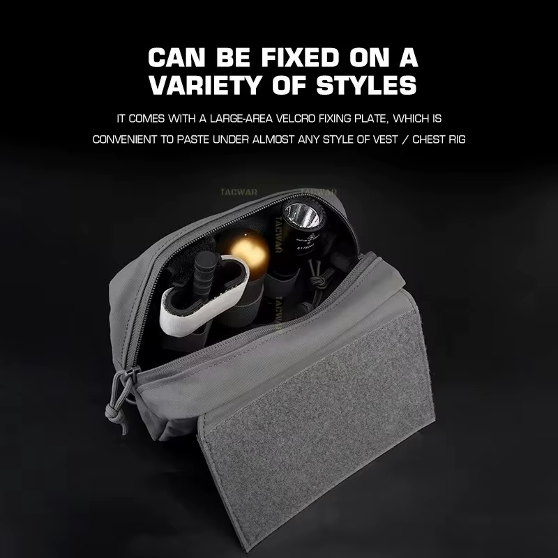 MK4 bolsa táctica de pecho con bolsillo colgante y cargadores - imagen 3