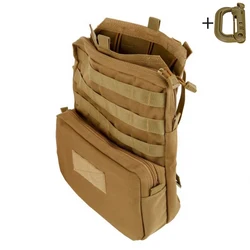 Bolsa de hidratación MOLLE con compartimentos y gran capacidad
