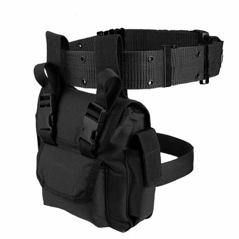 Riñonera táctica ajustable para pierna EDC senderismo y caza - imagen 5