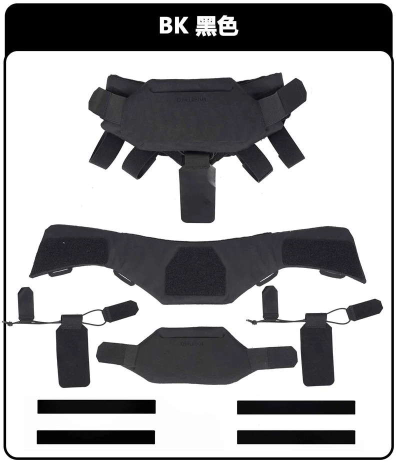 DMGear Protector de cuello táctico compatible JPC AVS FCSK CPC - imagen 5