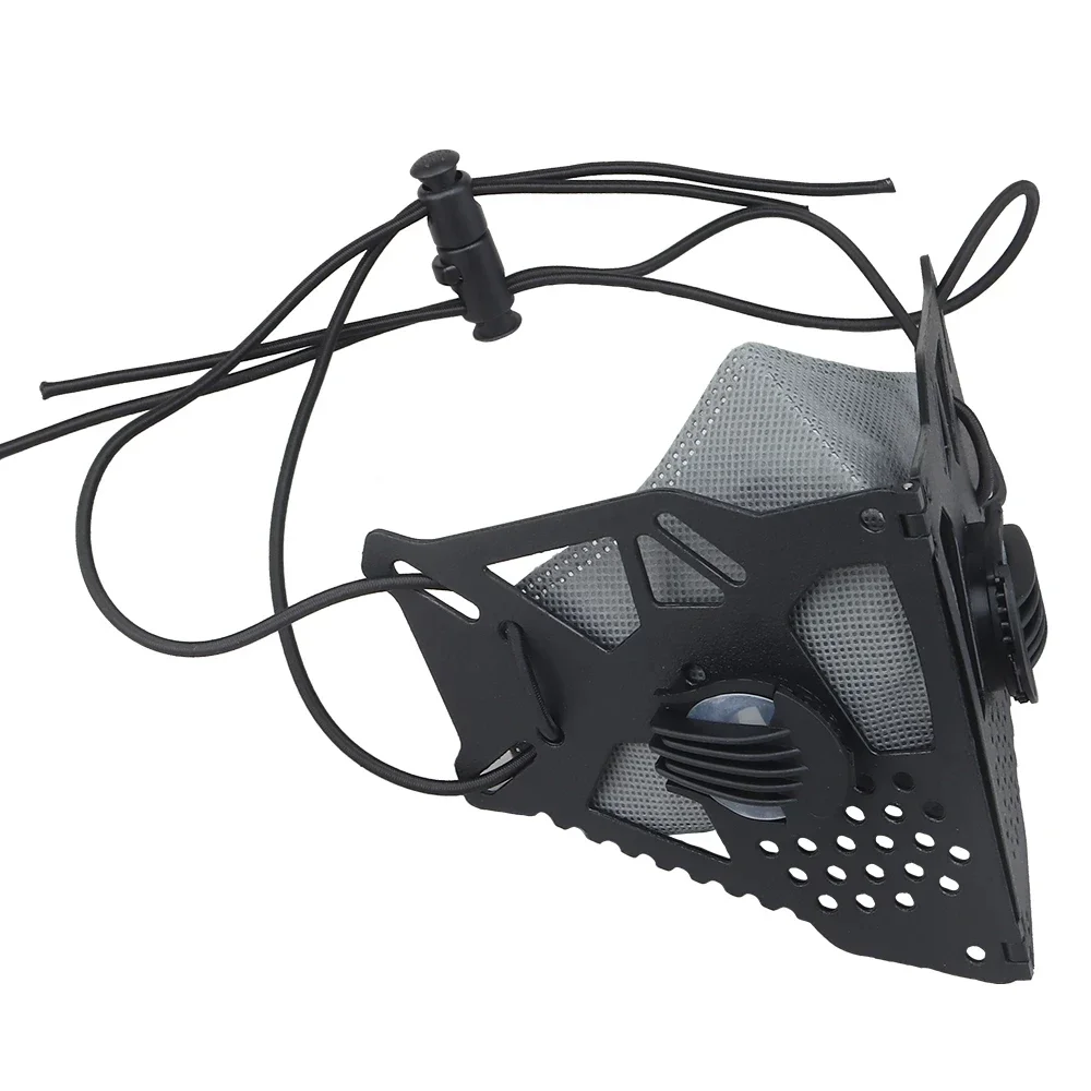 Máscara táctica airsoft media cara con filtro reemplazable - imagen 4