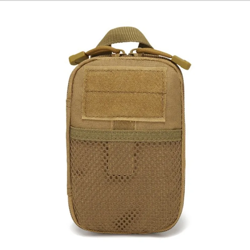 Bolsa táctica MOLLE EDC de cintura para linterna y cargador