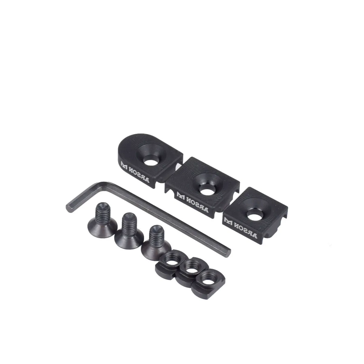Clip y guía de cable para montaje M-LOK
