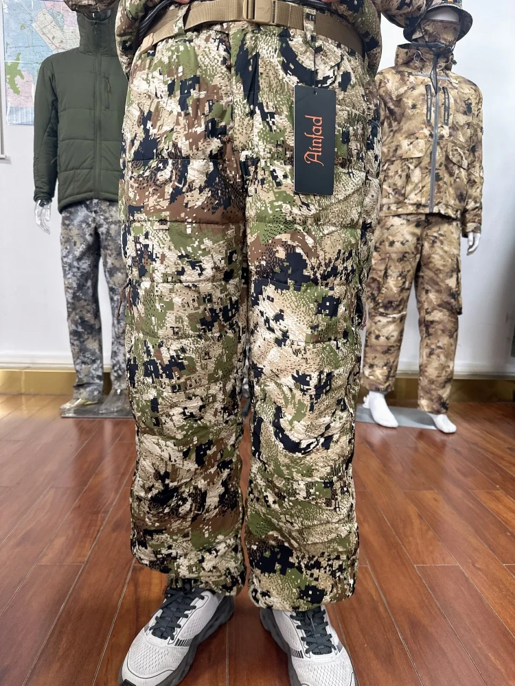 Pantalones largos de camuflaje para caza de invierno