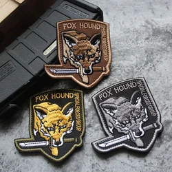Parche táctico FOXHOUND moral bordado con velcro
