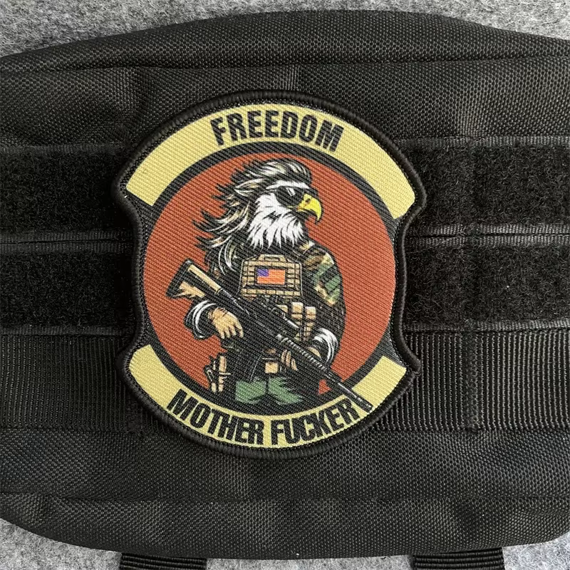 Parche táctico Rifleman M4 – Insignia velcro para equipo militar - imagen 4