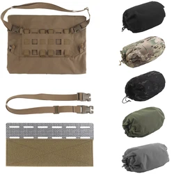 Bolsa táctica para máscara de gas con montaje MOLLE y correa