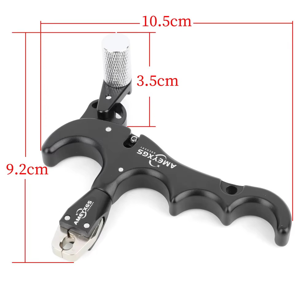 Empuñadura de aluminio para arco compuesto con liberación 4 dedos - imagen 3