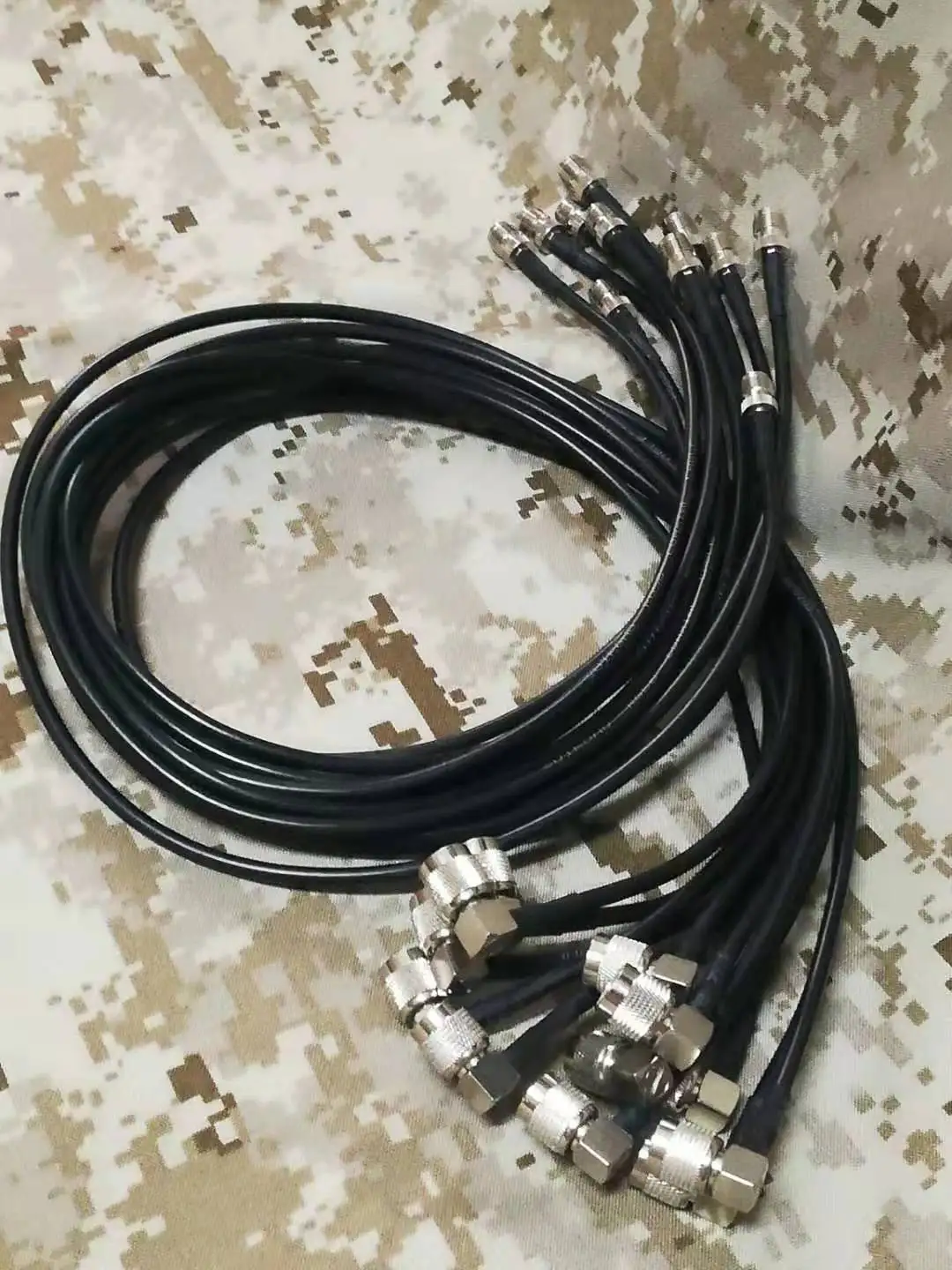 Antena táctica extendida para walkie talkie compatible de radio - imagen 2