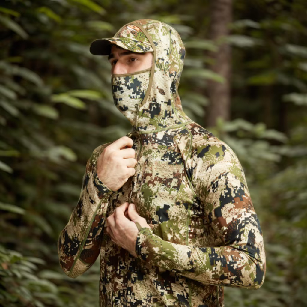 Sudadera táctica con capucha camuflaje transpirable para exterior - imagen 5