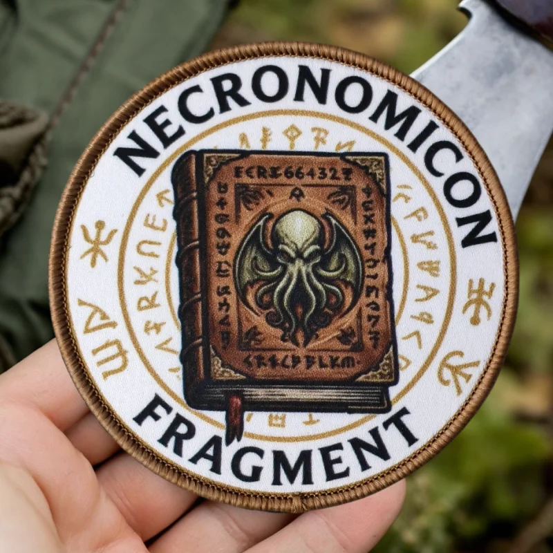 Parche táctico de velcro pulpo estampado fragmentado para uniforme - imagen 4