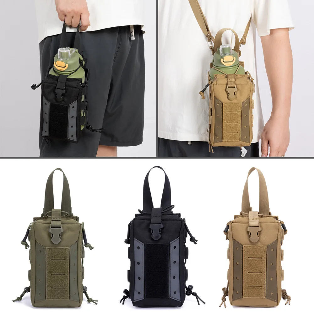 Bolsa táctica para botella de agua REDHUNT vista exterior