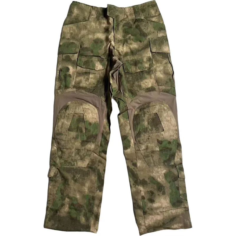 Conjunto táctico G3 camuflaje ruinas verdes, pantalón y top