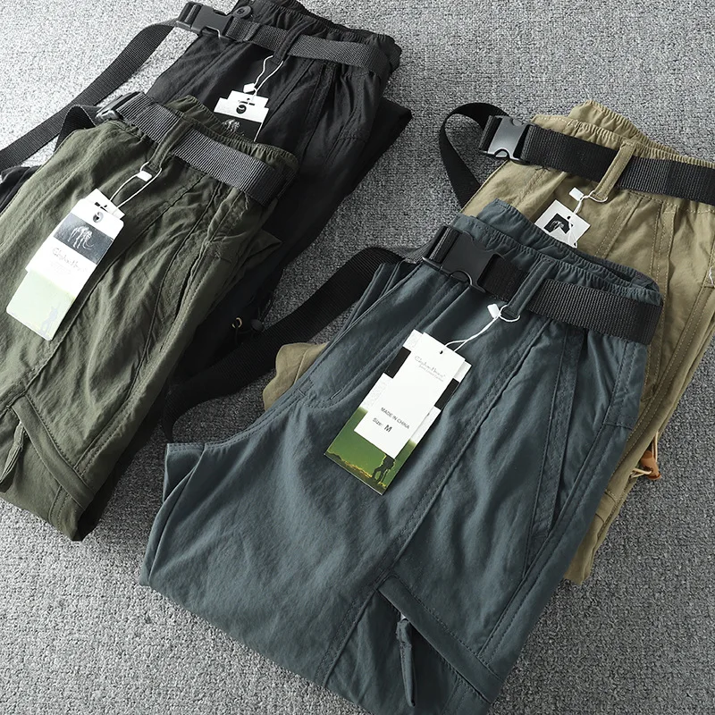 Pantalón cargo impermeable para hombre de secado rápido y senderismo - imagen 3