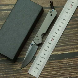 Cuchillo plegable Sebenza 21 EDC para acampada y cocina