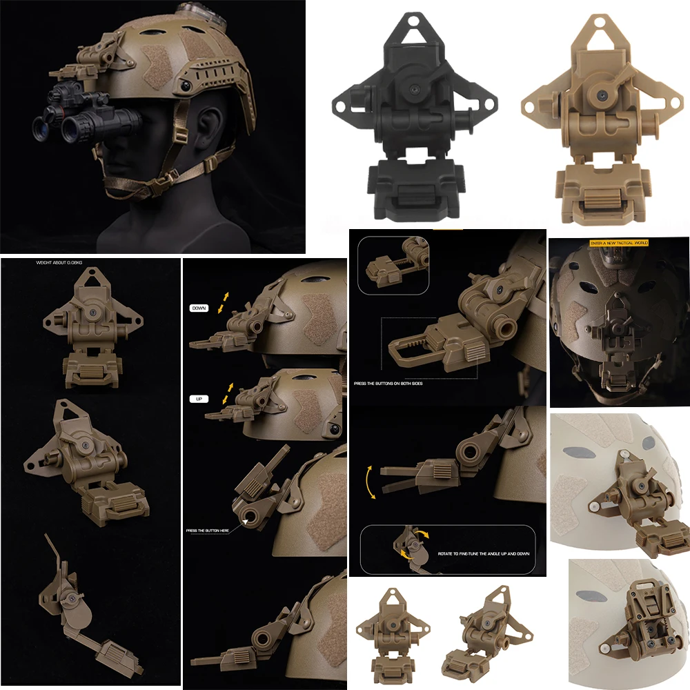 Soporte de montaje NVG CS Game para casco de visión nocturna - imagen 2