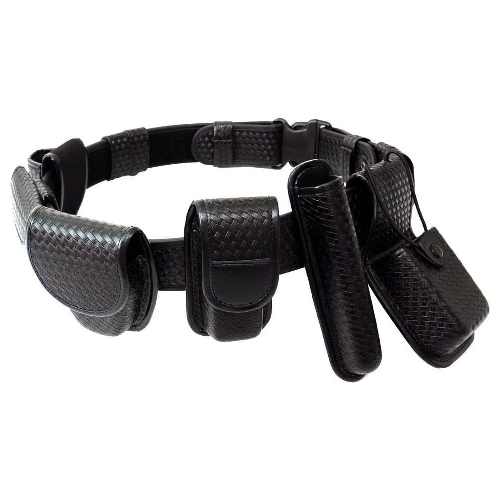 Cinturón táctico MOLLE modular con bolsas para servicio policial - imagen 4