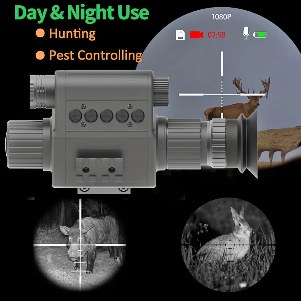 Visor visión nocturna COMS retícula integrada infrarrojos - imagen 3