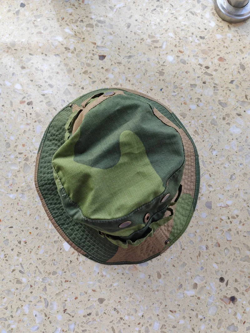 Gorro boonie camuflaje Noruega, protección solar para talla grande - imagen 3