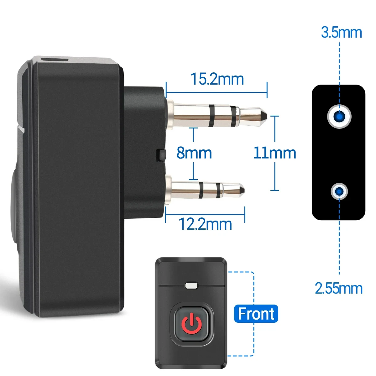 BT-E1 Auriculares Bluetooth con cargador para radio Quansheng y Baofeng - imagen 4