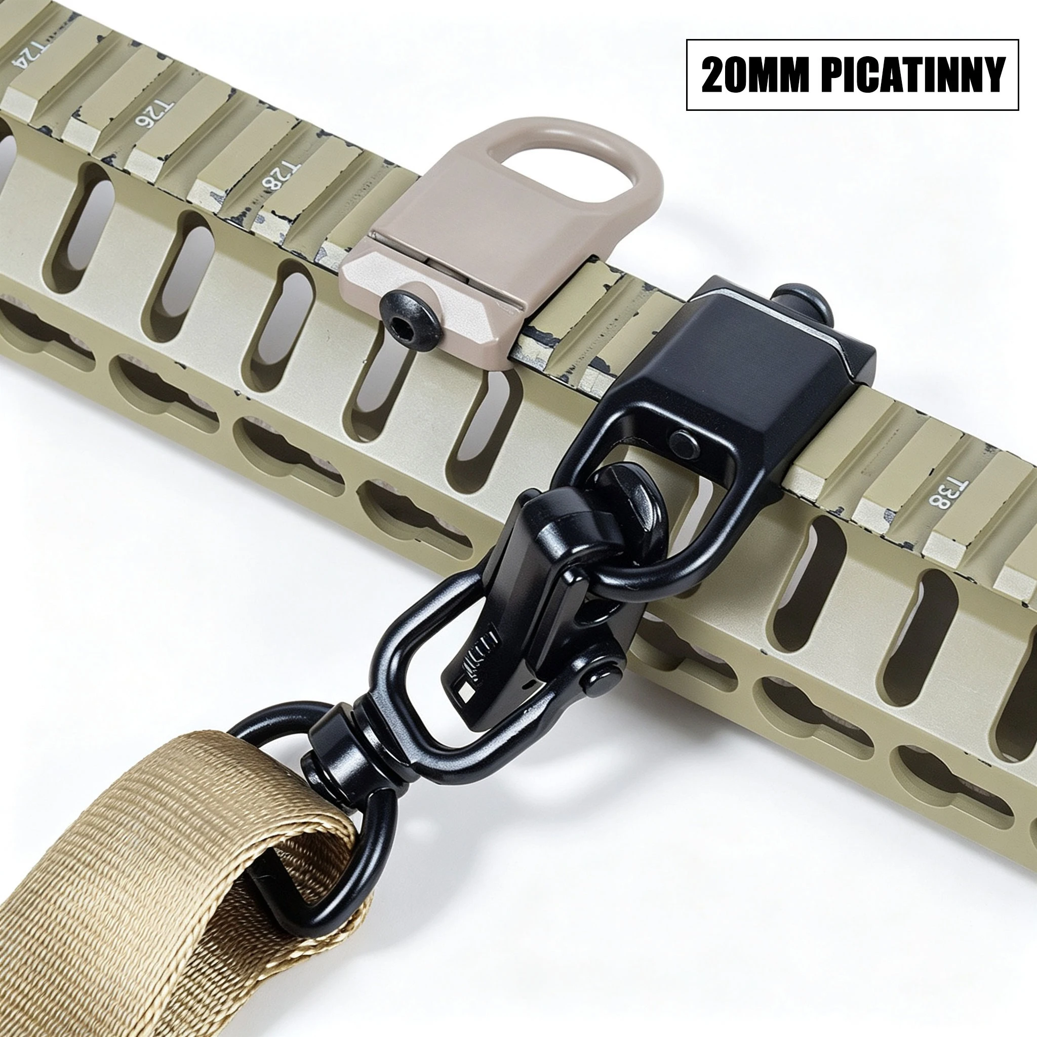 Accesorio QD para correa en plataforma Picatinny de 20 mm