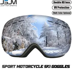 JSJM Gafas snowboard antivaho protección UV400 – Doble lente profesional