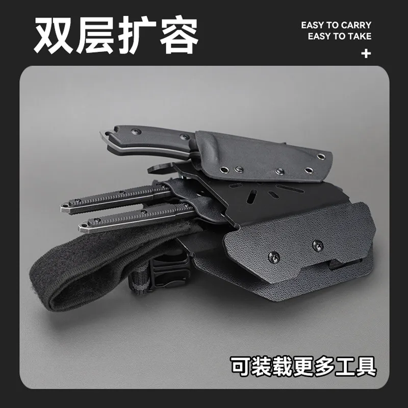 Funda táctica pierna extracción rápida con retención envolvente - imagen 3