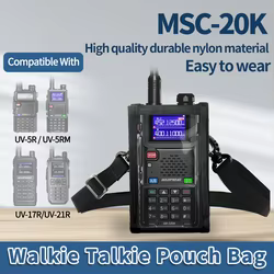 ABBREE Baofeng UV-5R Bolsa para Walkie Talkie