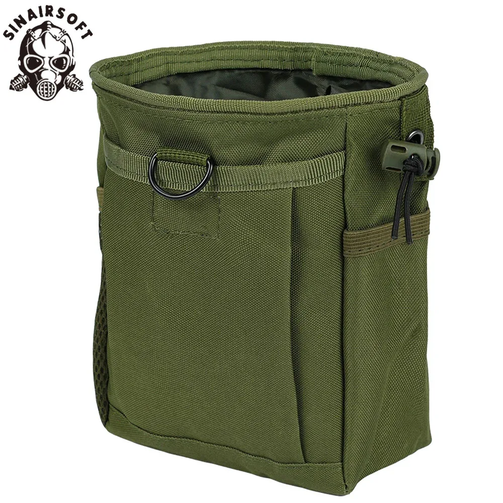 Bolsa recuperación cargadores MOLLE táctica Airsoft compacta descarga - imagen 5