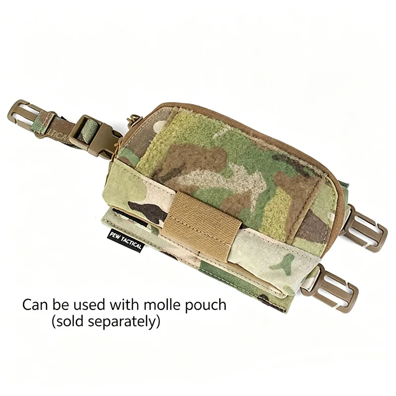 Panel modular MOLLE PEW Tactical para arnés de pecho y mochila - imagen 3