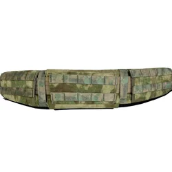 Cinturón táctico MOLLE con protección lumbar multiusos aire libre