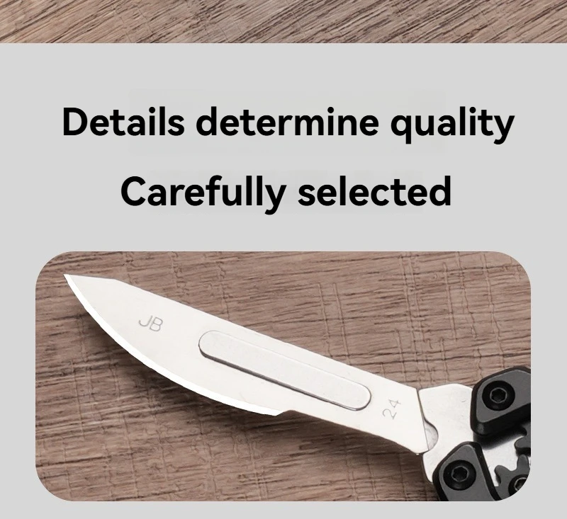 Cuchillo plegado y listo para transportar