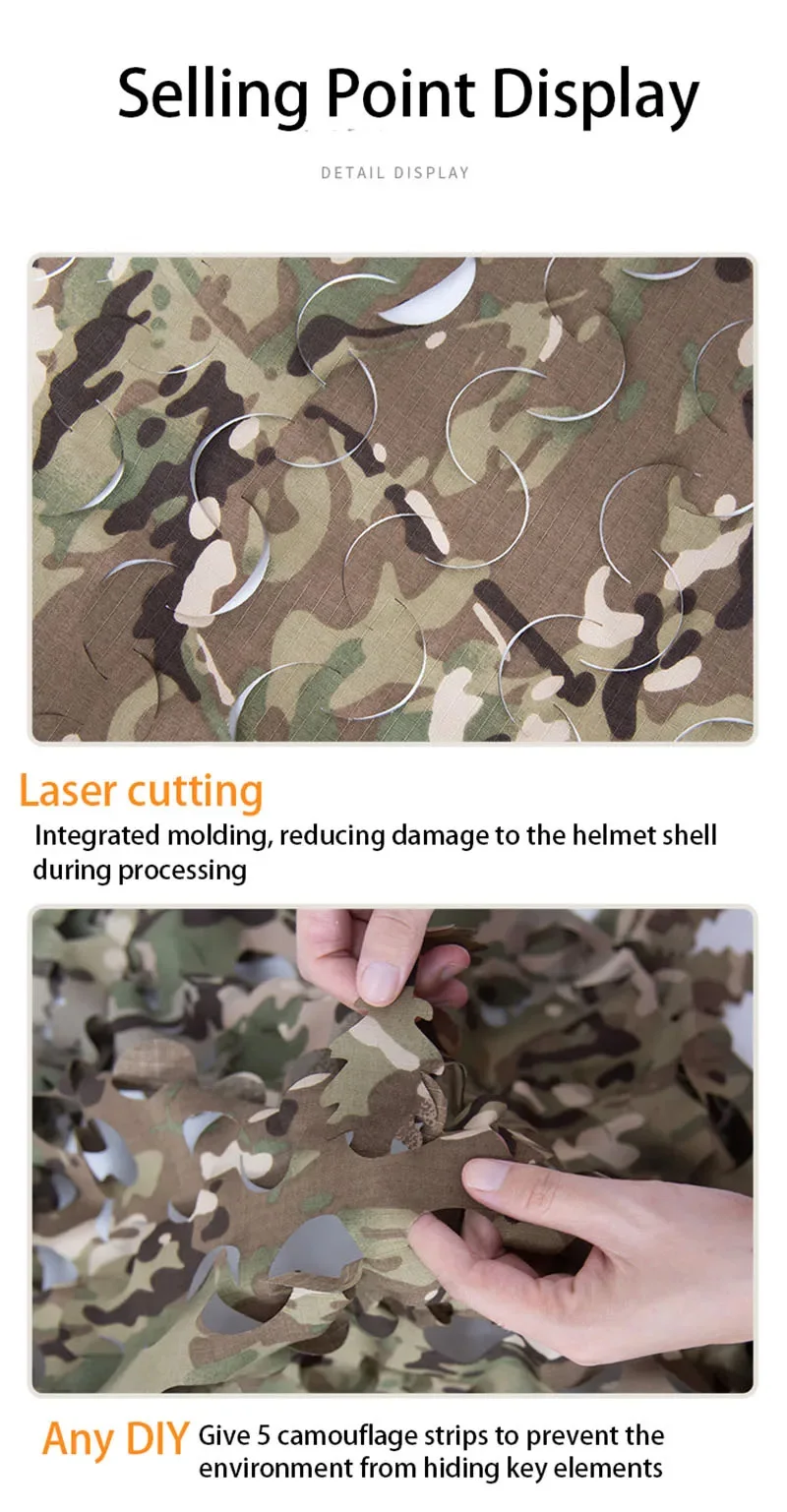 Camuflaje 3D en uso al aire libre