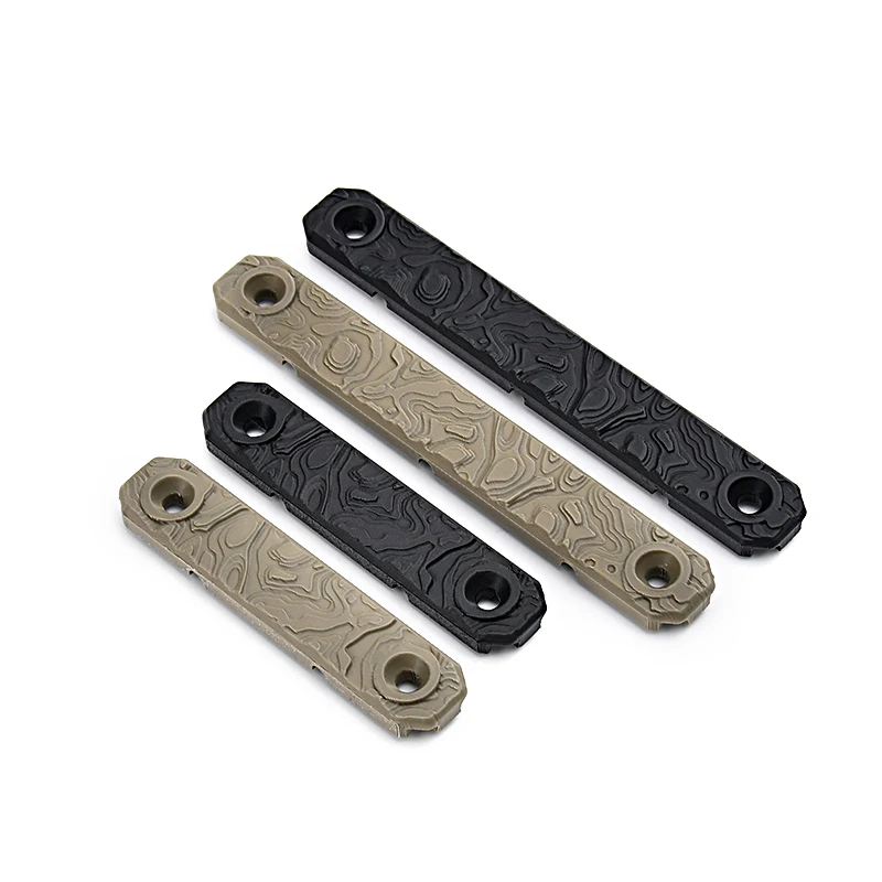 MLOK panel de riel táctico antideslizante para airsoft y caza - imagen 3