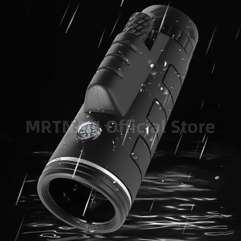 Telescopio monocular 40x zoom HD visión nocturna para caza y camping