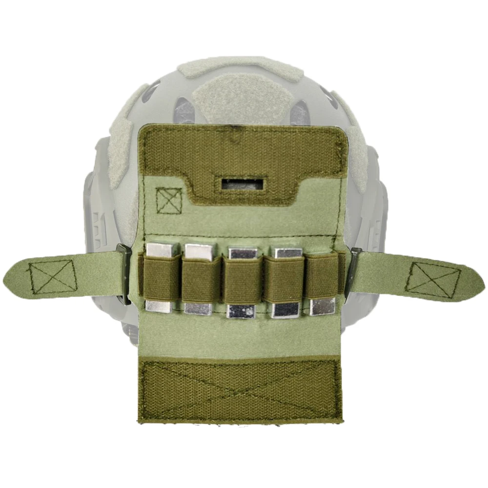 Bolsa de contrapeso para casco táctico y NVG, accesorios rápidos - imagen 4
