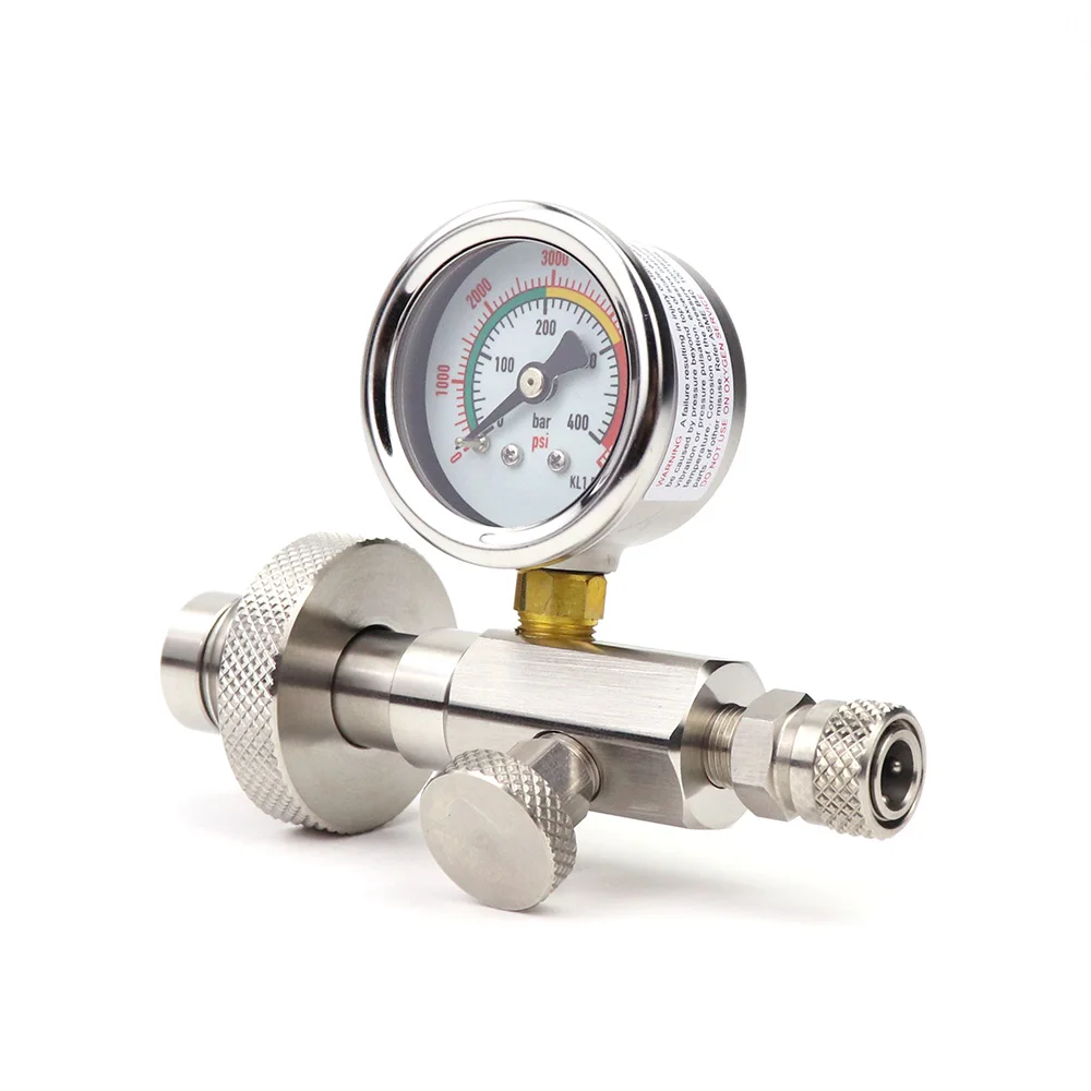 Adaptador carga buceo conexión DIN300 rosca 5/8 BSP - imagen 2