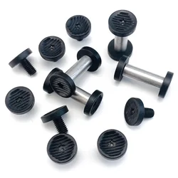 Accesorios para mango de cuchillo acero inoxidable remaches y tornillos
